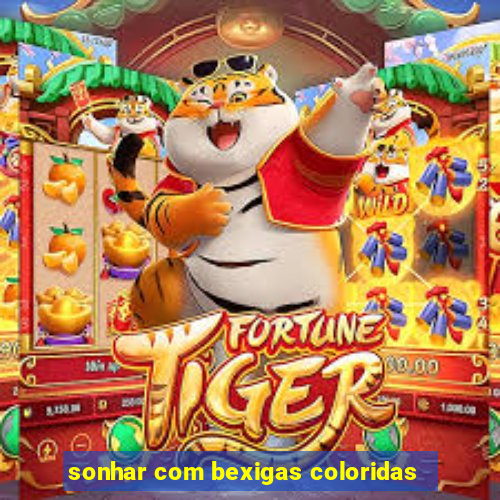 sonhar com bexigas coloridas